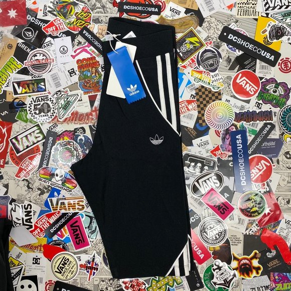 Adidas Originals leggings Fakten large side logo - Picture 6 of 8